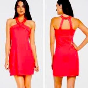 NWOT Fabletics Pink Chicago Athletic Dress size Medium has built in bra